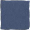 Gestrickter Spüllappen Mynte von Ib Laursen in gedecktem Blau
