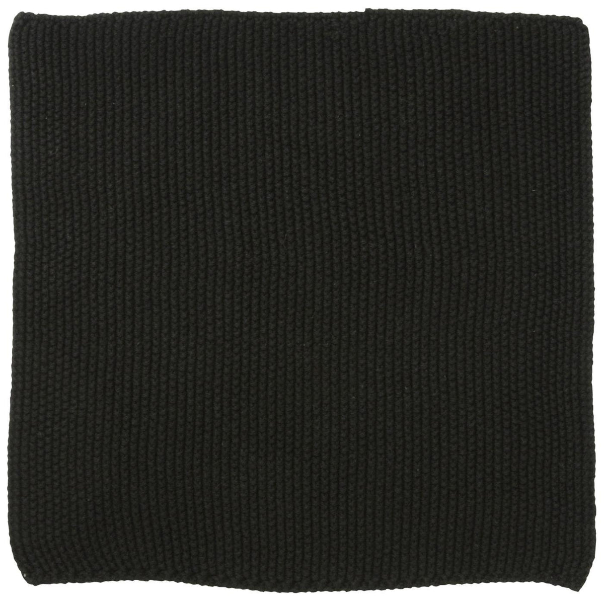 Gestrickter Spüllappen Mynte von Ib Laursen in fast schwarzem Grünton