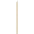 Cremefarbene dünne Stabkerze von Ib Laursen, 20 cm hoch, Nordic Swan