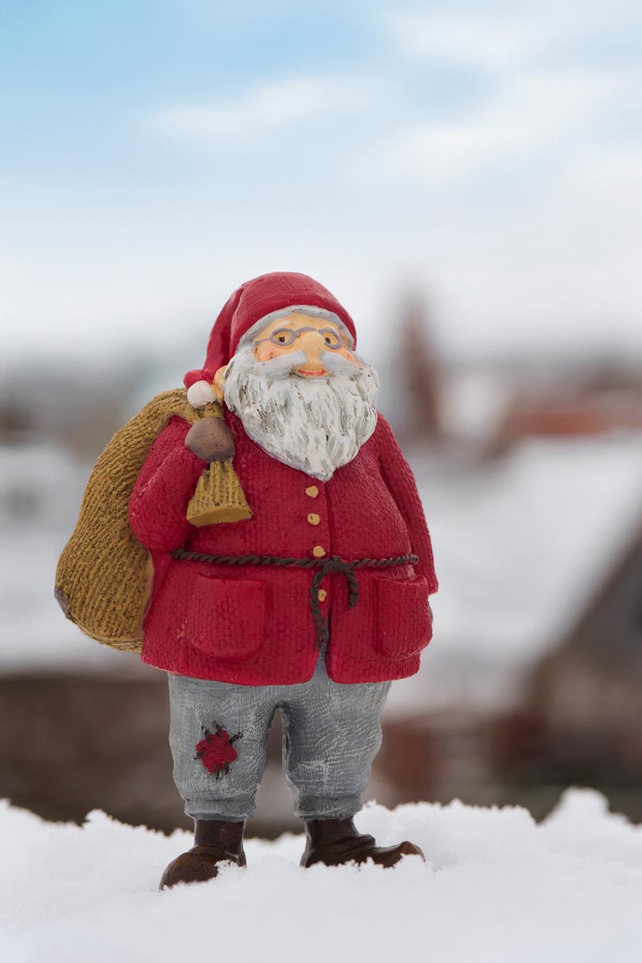 Ribe-Nisse Weihnachtsmann von Ib Laursen, 13,7 cm