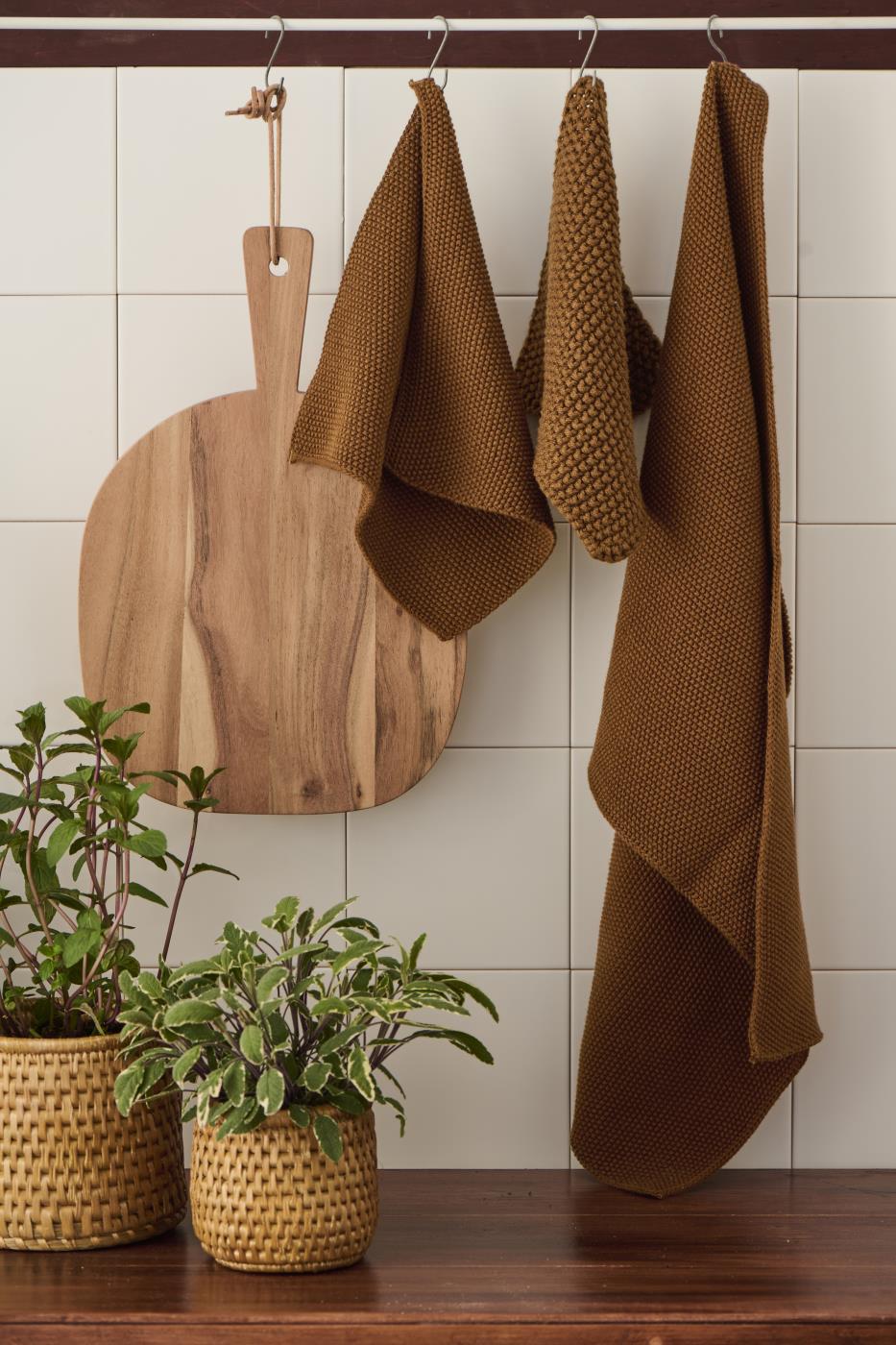 Spüllappen Mynte von Ib Laursen, gestrickt